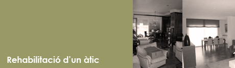 Rehabilitació d'un àtic