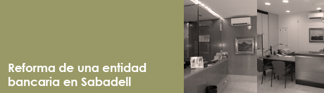 Reforma entidad bancaria