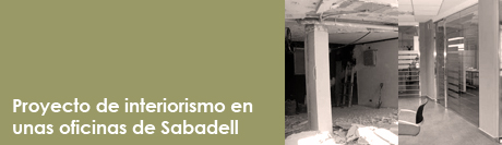 Refomas oficina Sabadell