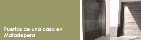 Puertas en Matadepera